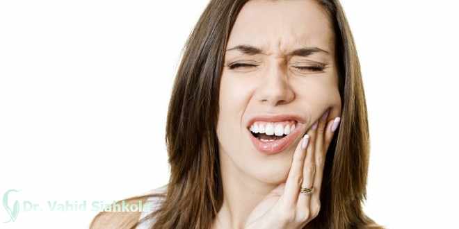منشا دندان درد بیمار کجاست؟
